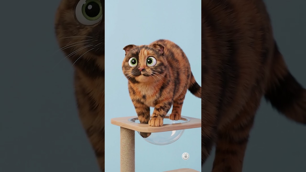 Hodu. A short character clip from YongsanCats Studio #용산캣츠